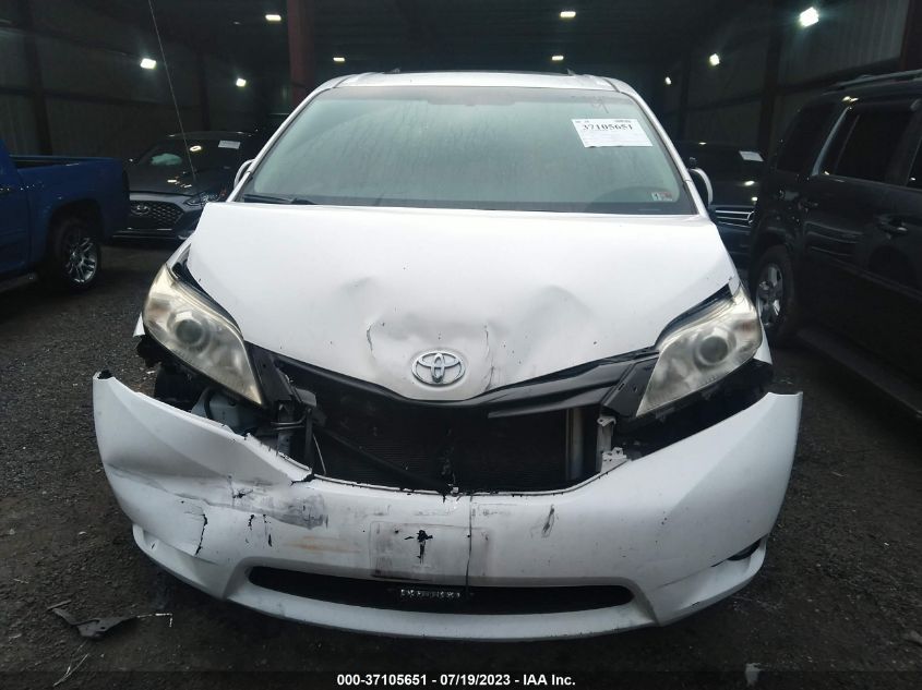2013 TOYOTA SIENNA XLE AAS/XLE/LTD - 5TDYK3DC6DS374733
