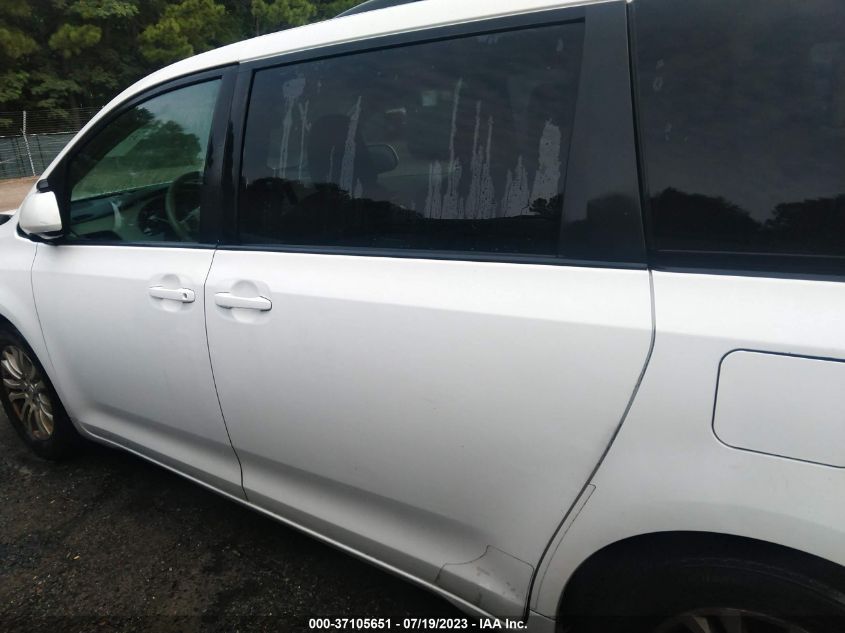 2013 TOYOTA SIENNA XLE AAS/XLE/LTD - 5TDYK3DC6DS374733