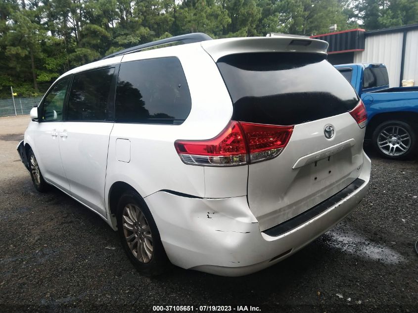 2013 TOYOTA SIENNA XLE AAS/XLE/LTD - 5TDYK3DC6DS374733
