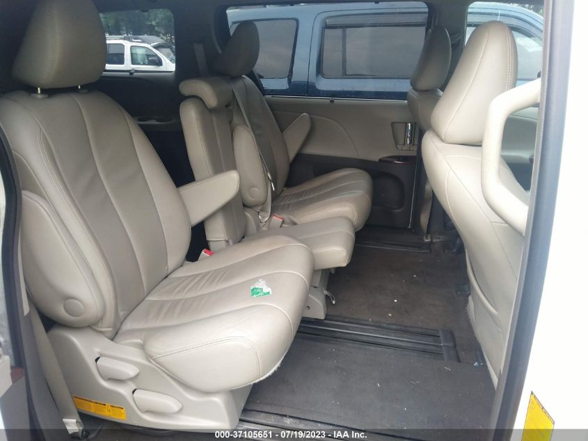 2013 TOYOTA SIENNA XLE AAS/XLE/LTD - 5TDYK3DC6DS374733