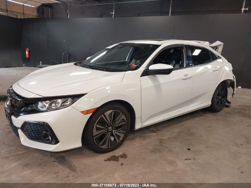 2017 HONDA CIVIC HATCHBACK EX - SHHFK7H53HU409098