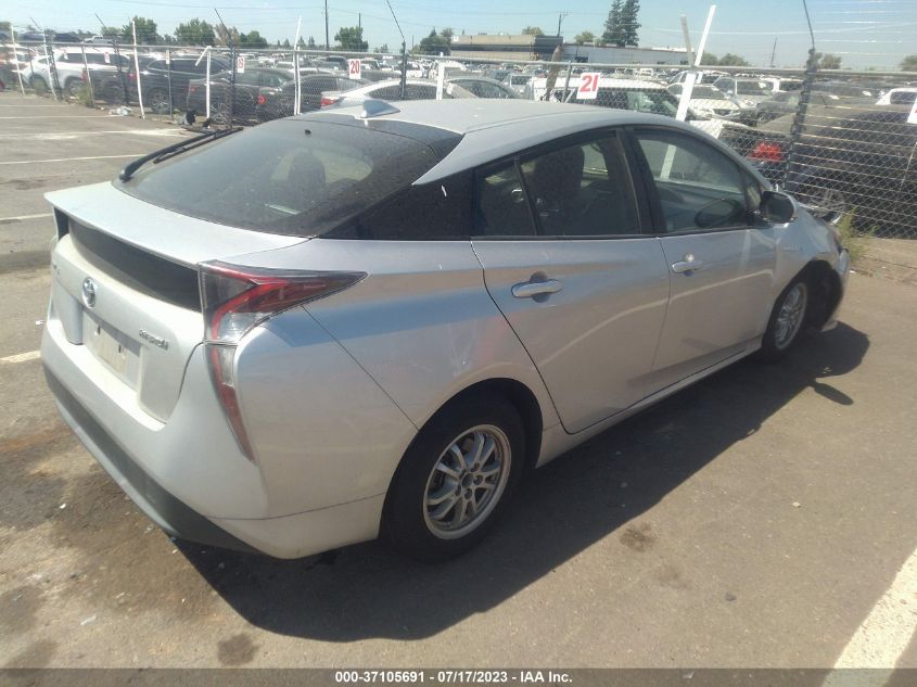 2016 TOYOTA PRIUS FOUR - JTDKARFU2G3022627
