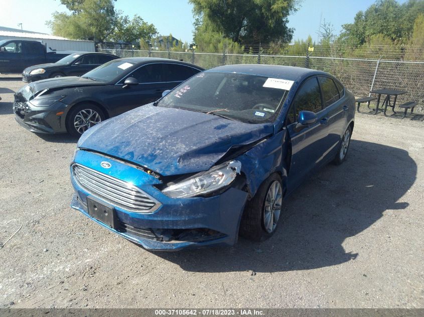 2017 FORD FUSION SE - 3FA6P0H76HR367221