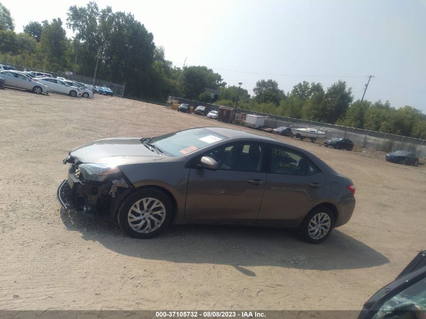 2018 TOYOTA COROLLA L/LE/XLE/SE/XSE - 2T1BURHE8JC002927