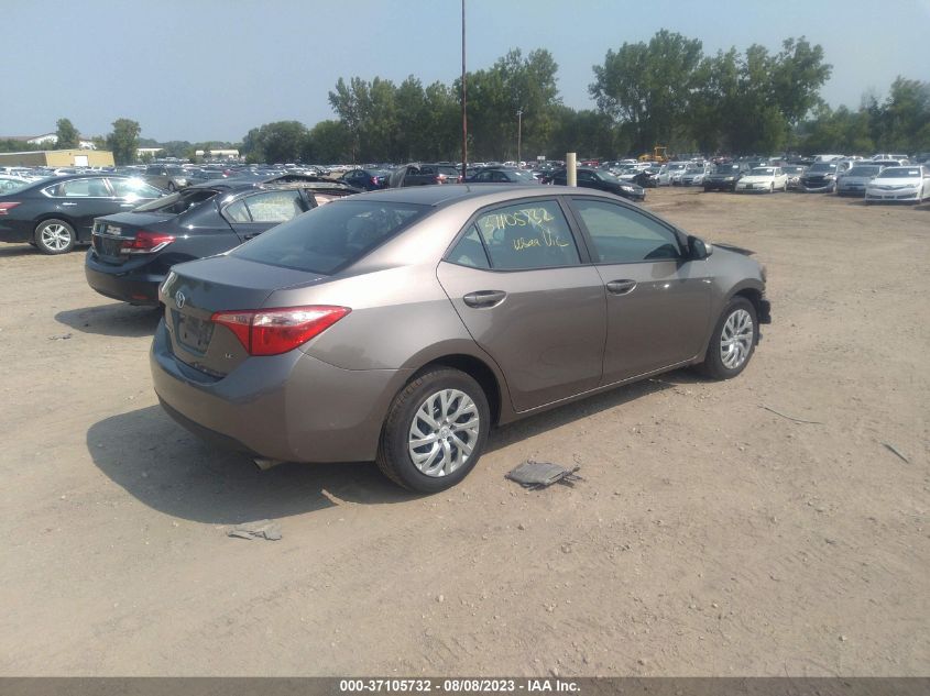 2018 TOYOTA COROLLA L/LE/XLE/SE/XSE - 2T1BURHE8JC002927