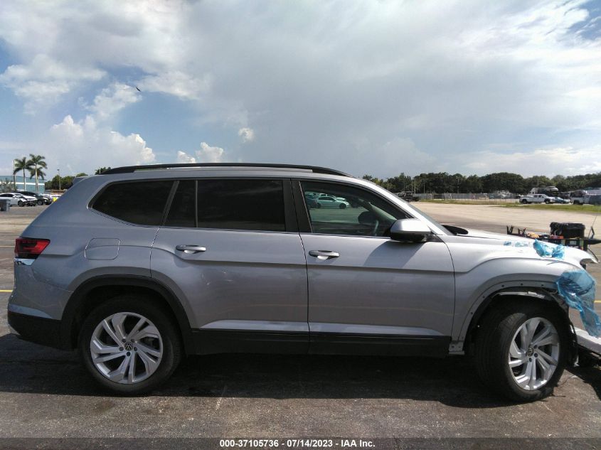 2021 VOLKSWAGEN ATLAS 3.6L V6 SE W/TECHNOLOGY - 1V2WR2CA0MC540774