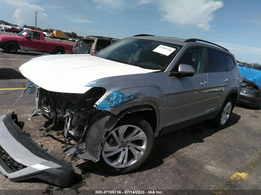 2021 VOLKSWAGEN ATLAS 3.6L V6 SE W/TECHNOLOGY - 1V2WR2CA0MC540774