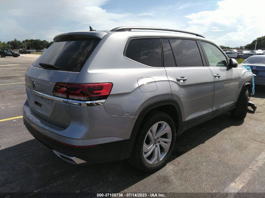 2021 VOLKSWAGEN ATLAS 3.6L V6 SE W/TECHNOLOGY - 1V2WR2CA0MC540774
