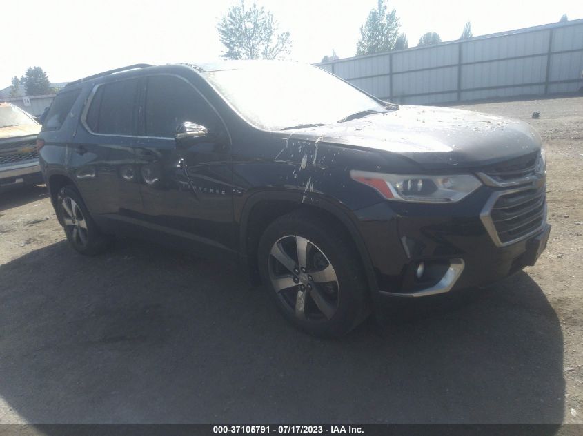 2021 CHEVROLET TRAVERSE LT LEATHER - 1GNEVHKW1MJ125586