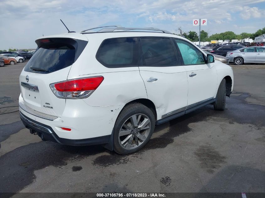 2014 NISSAN PATHFINDER S/SV/SL/PLATINUM - 5N1AR2MM0EC667381