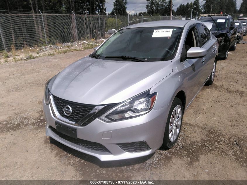 2016 NISSAN SENTRA SR/SL/S/SV/FE+ S - 3N1AB7AP7GY291764