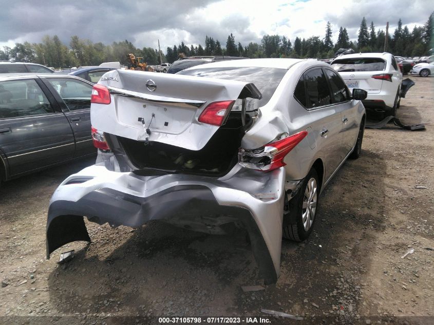 2016 NISSAN SENTRA SR/SL/S/SV/FE+ S - 3N1AB7AP7GY291764