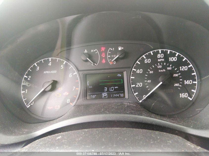 2016 NISSAN SENTRA SR/SL/S/SV/FE+ S - 3N1AB7AP7GY291764