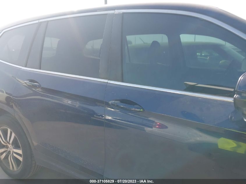 2016 HONDA PILOT EX - 5FNYF5H35GB037456