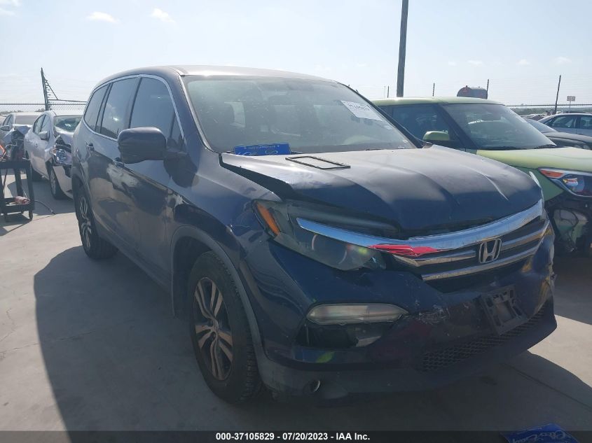 2016 HONDA PILOT EX - 5FNYF5H35GB037456