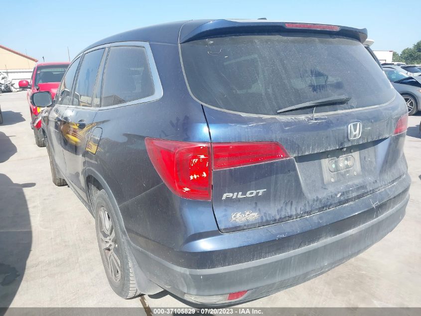 2016 HONDA PILOT EX - 5FNYF5H35GB037456