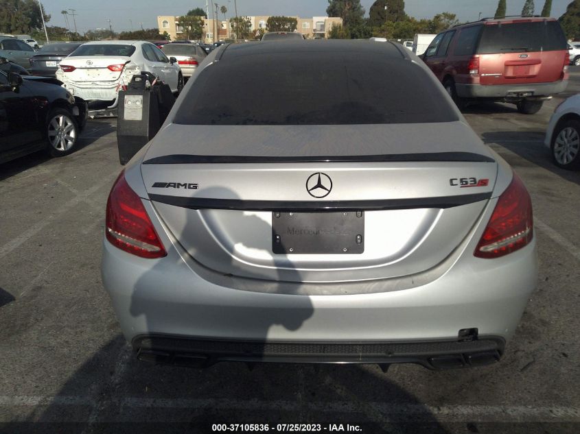 2016 MERCEDES-BENZ C-CLASS AMG C 63 S - 55SWF8HBXGU100498