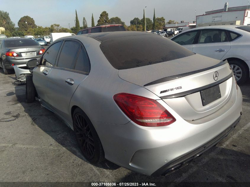 2016 MERCEDES-BENZ C-CLASS AMG C 63 S - 55SWF8HBXGU100498