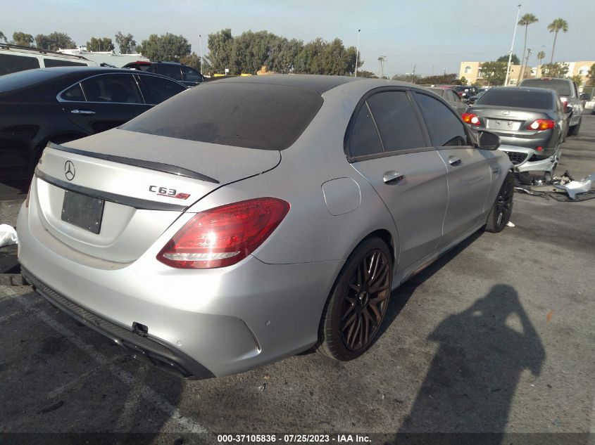 2016 MERCEDES-BENZ C-CLASS AMG C 63 S - 55SWF8HBXGU100498