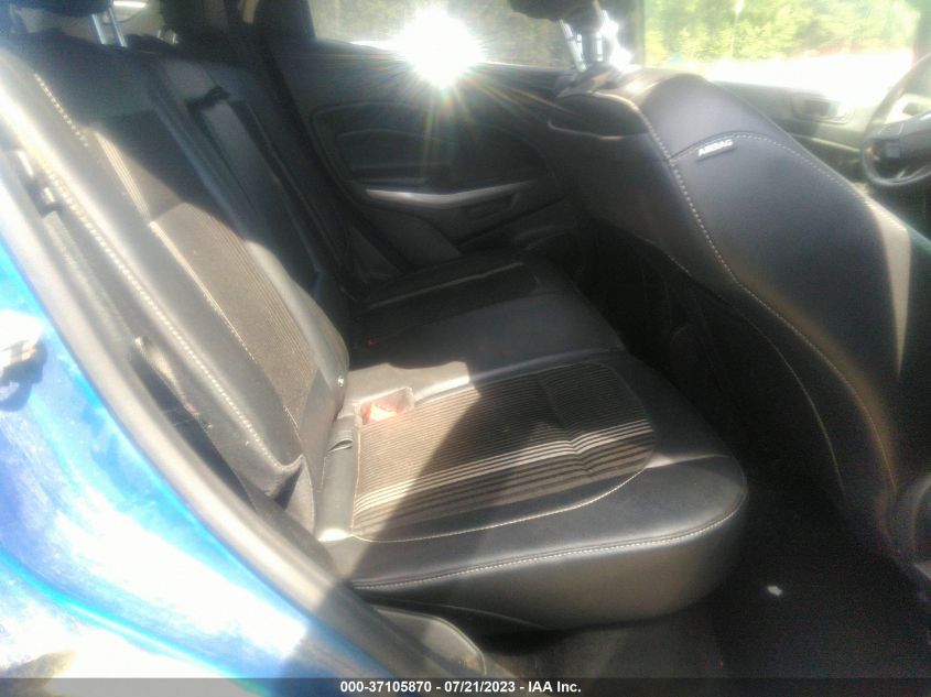 2019 FORD ECOSPORT SES - MAJ6S3JL6KC309316