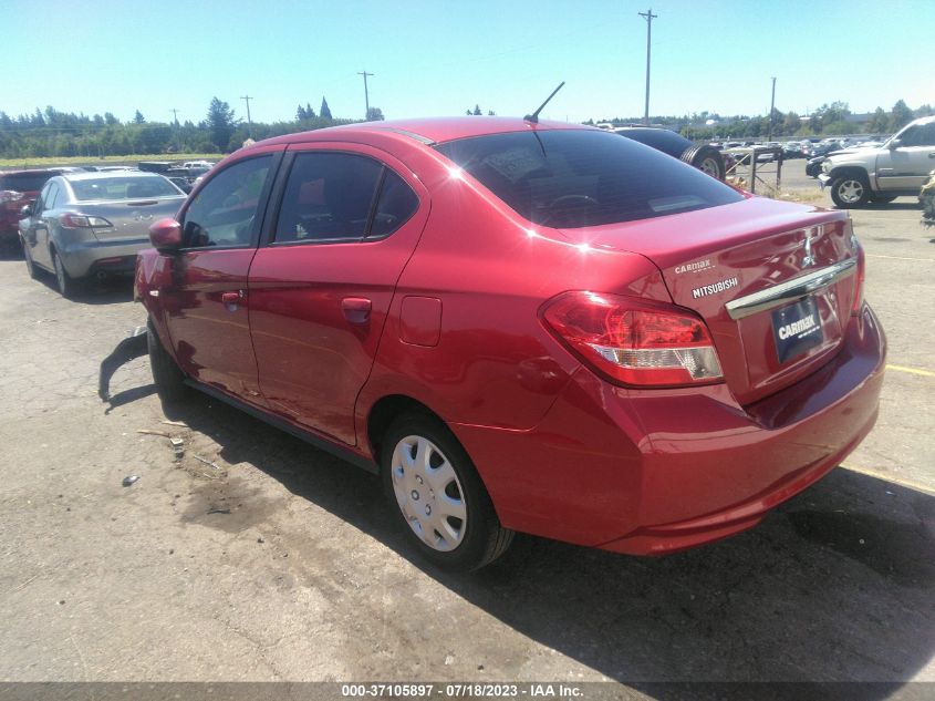 2019 MITSUBISHI MIRAGE G4 ES/RF - ML32F3FJ0KHF05653