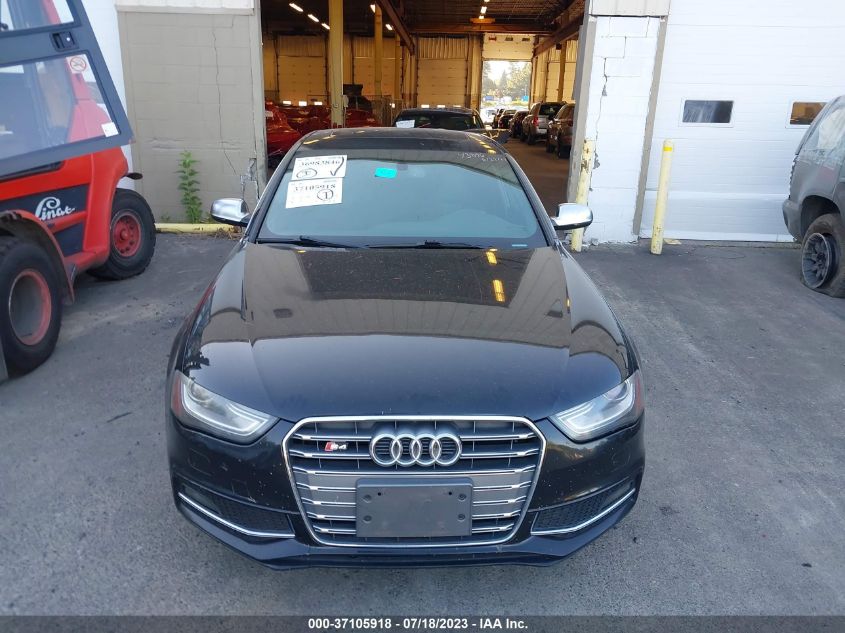 2014 AUDI S4 PREMIUM PLUS WAUDGAFL3EA045842