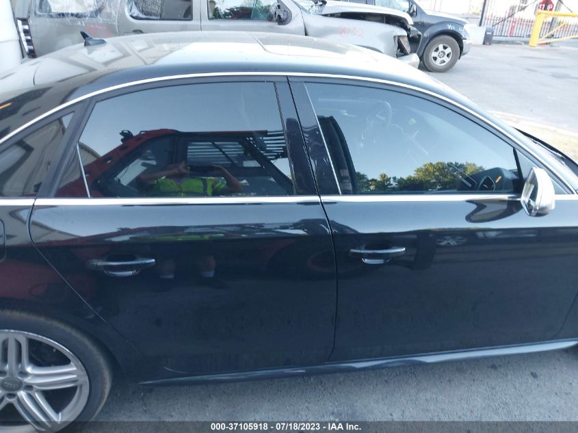 2014 AUDI S4 PREMIUM PLUS WAUDGAFL3EA045842