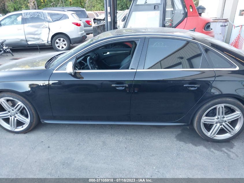 2014 AUDI S4 PREMIUM PLUS WAUDGAFL3EA045842