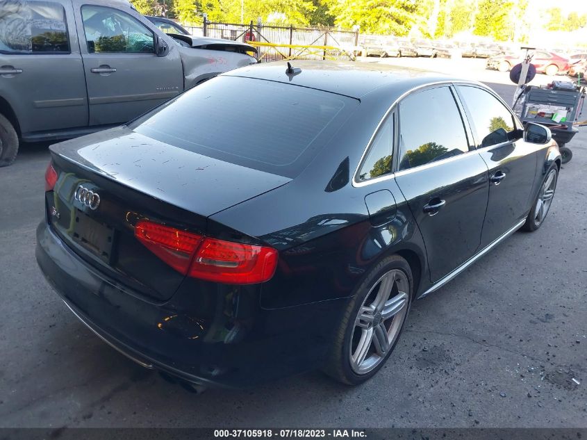 2014 AUDI S4 PREMIUM PLUS WAUDGAFL3EA045842