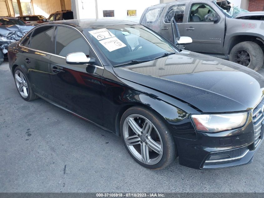 2014 AUDI S4 PREMIUM PLUS WAUDGAFL3EA045842