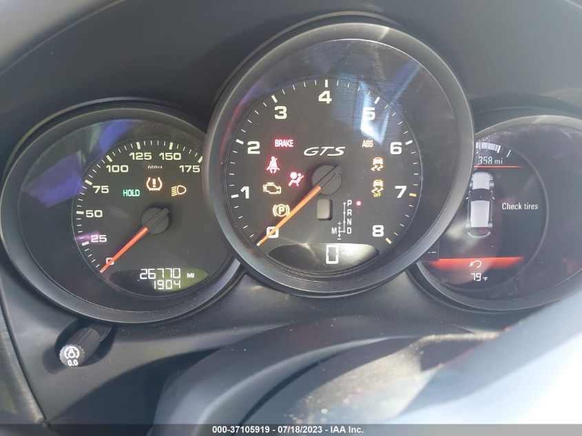 2021 PORSCHE MACAN GTS - WP1AG2A5XMLB50738