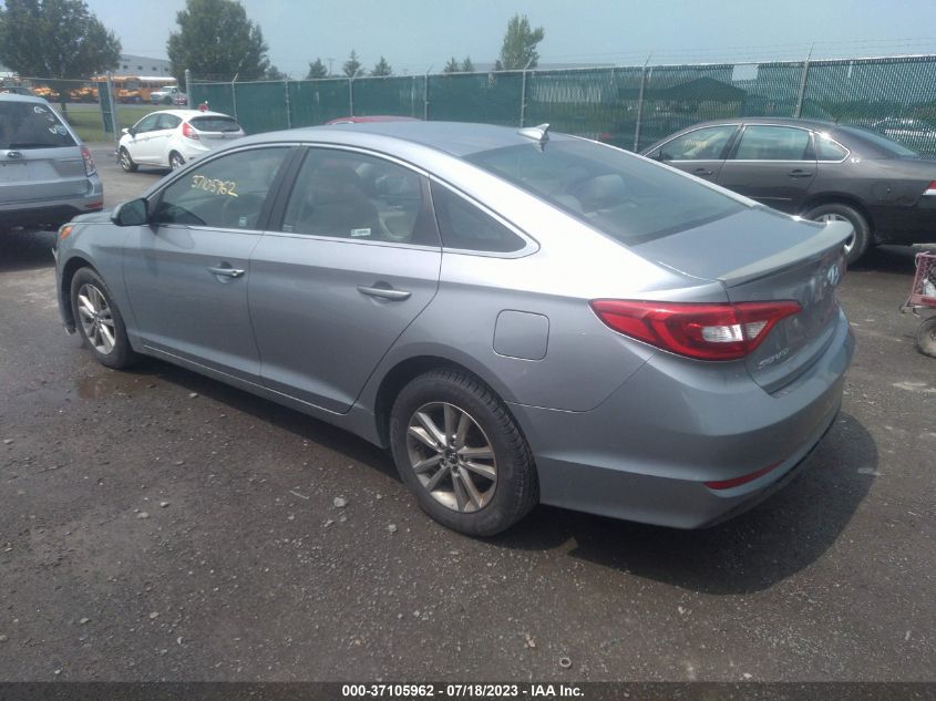 2015 HYUNDAI SONATA 2.4L SE - 5NPE24AF4FH061924