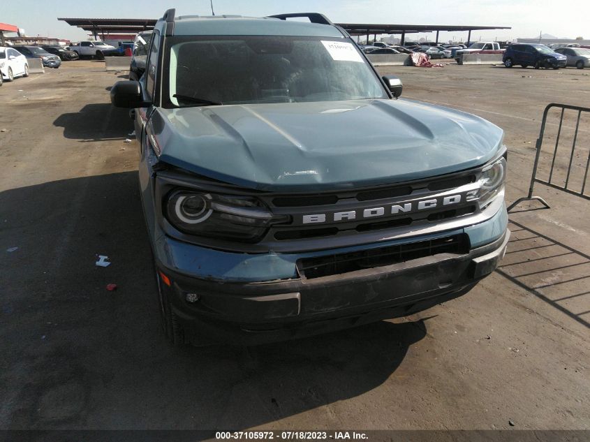 2022 FORD BRONCO SPORT BIG BEND - 3FMCR9B63NRD39654