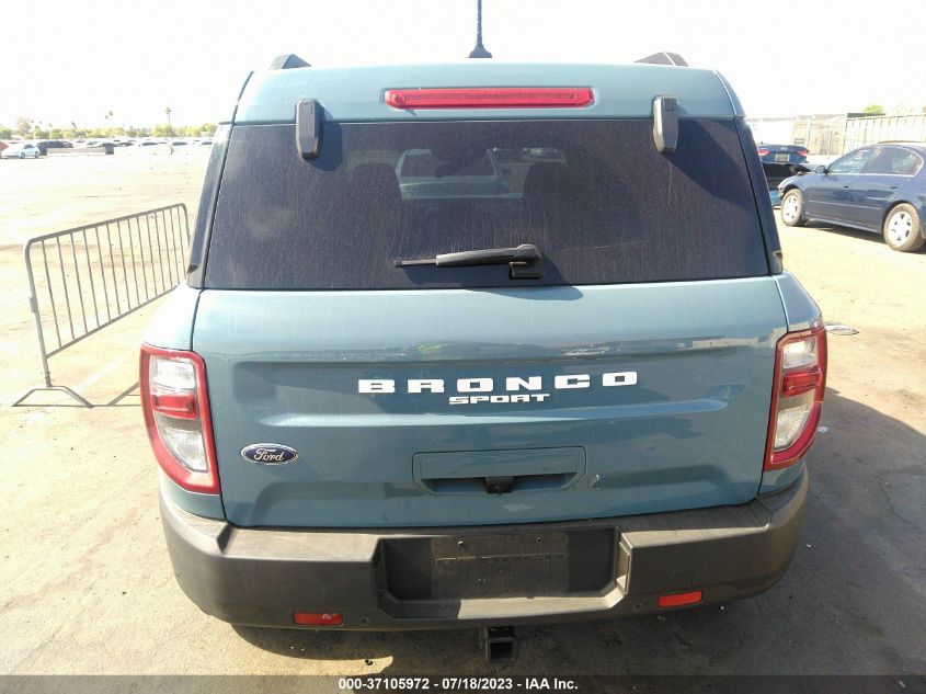 2022 FORD BRONCO SPORT BIG BEND - 3FMCR9B63NRD39654