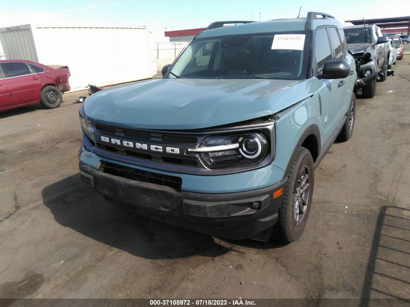 2022 FORD BRONCO SPORT BIG BEND - 3FMCR9B63NRD39654
