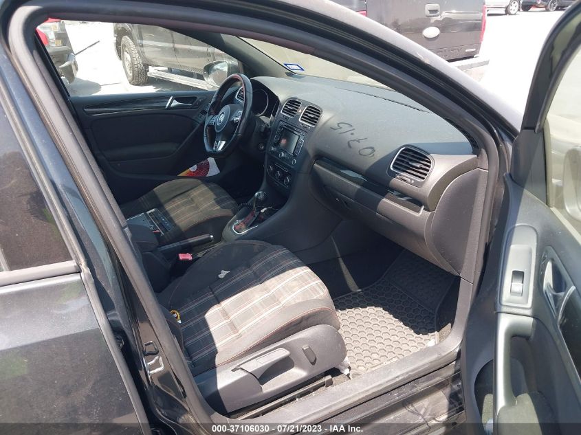 2013 VOLKSWAGEN GTI 4-DOOR WVWHV7AJ0DW088717