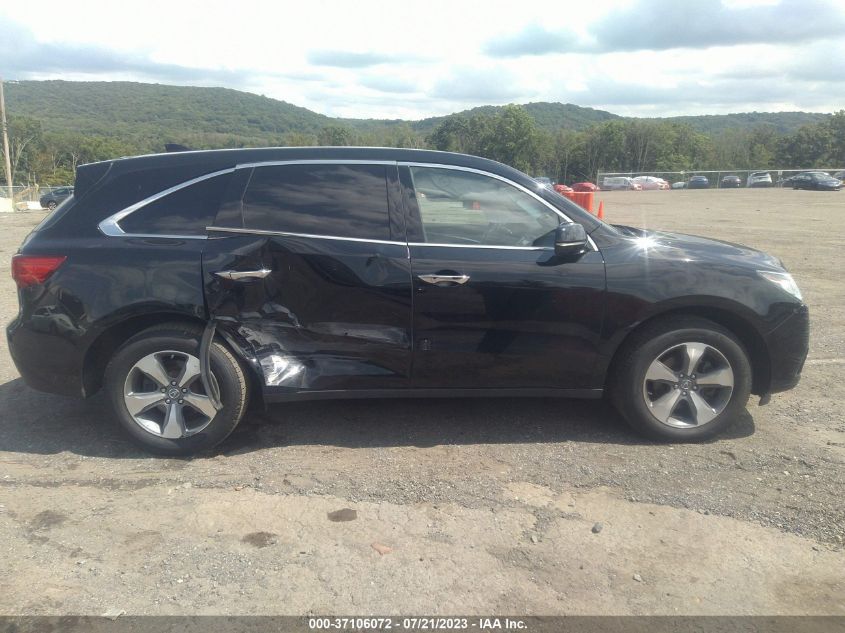 2016 ACURA MDX - 5FRYD4H26GB047869