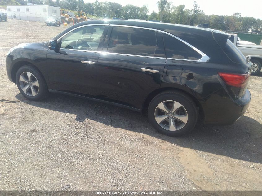 2016 ACURA MDX - 5FRYD4H26GB047869