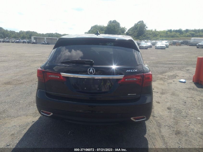 2016 ACURA MDX - 5FRYD4H26GB047869