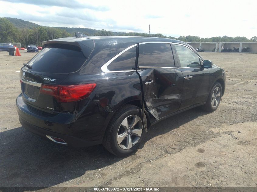 2016 ACURA MDX - 5FRYD4H26GB047869