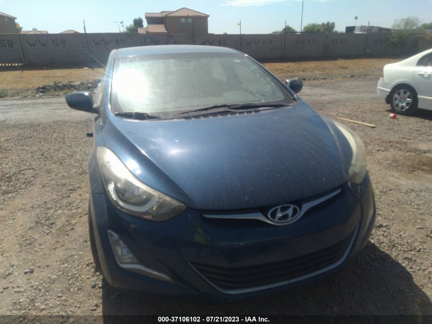 2016 HYUNDAI ELANTRA SE - KMHDH4AE9GU491193