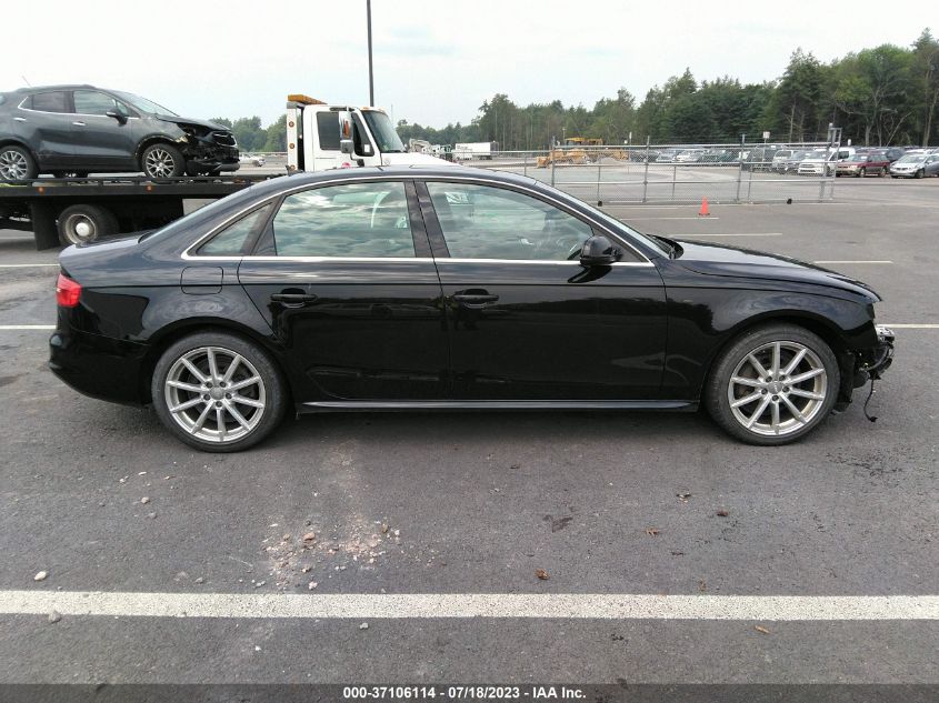 2014 AUDI A4 PREMIUM PLUS - WAUFFAFL9EN036616