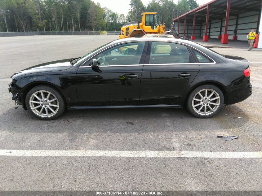 2014 AUDI A4 PREMIUM PLUS - WAUFFAFL9EN036616