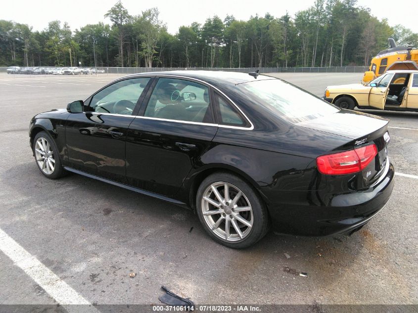 2014 AUDI A4 PREMIUM PLUS - WAUFFAFL9EN036616