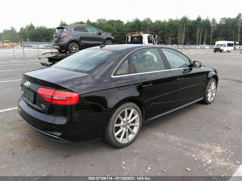 2014 AUDI A4 PREMIUM PLUS - WAUFFAFL9EN036616