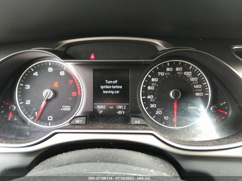 2014 AUDI A4 PREMIUM PLUS - WAUFFAFL9EN036616