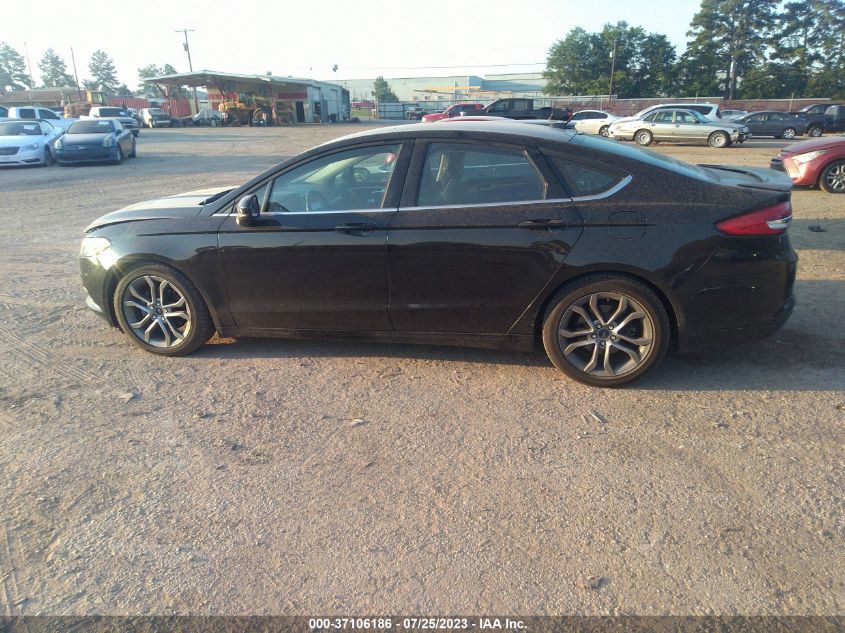 2017 FORD FUSION SE - 3FA6P0HD8HR274187