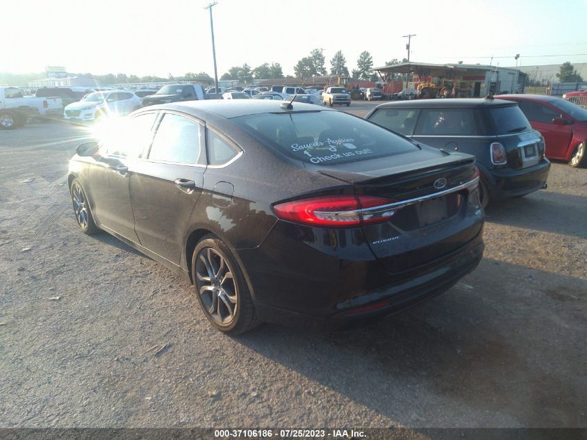 2017 FORD FUSION SE - 3FA6P0HD8HR274187