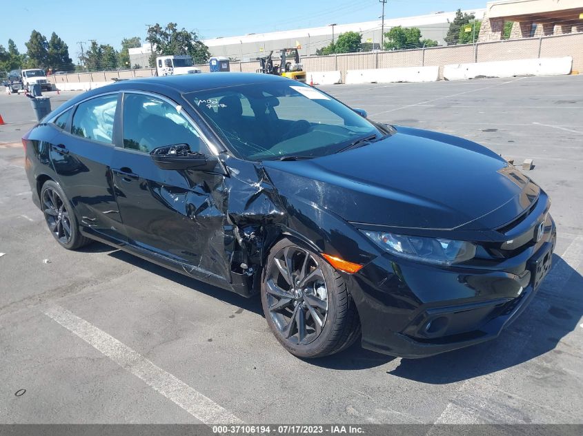 2020 HONDA CIVIC SEDAN SPORT - 19XFC2F80LE206229