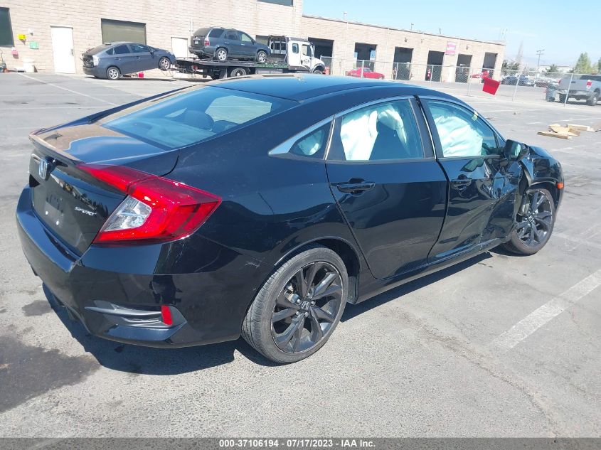 2020 HONDA CIVIC SEDAN SPORT - 19XFC2F80LE206229